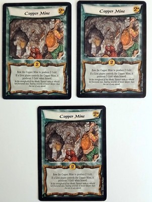 Copper Mine (3) L5R Legend of the Five Rings CCG Pearl Edition