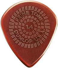 Dunlop 520P140 Primetone Jazz III XL Grip Pick 1.4mm Brown Plectrum
