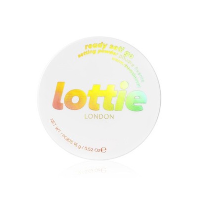 Lottie London Ready Set Go Setting Powder Warm Translucent Hyaluronic