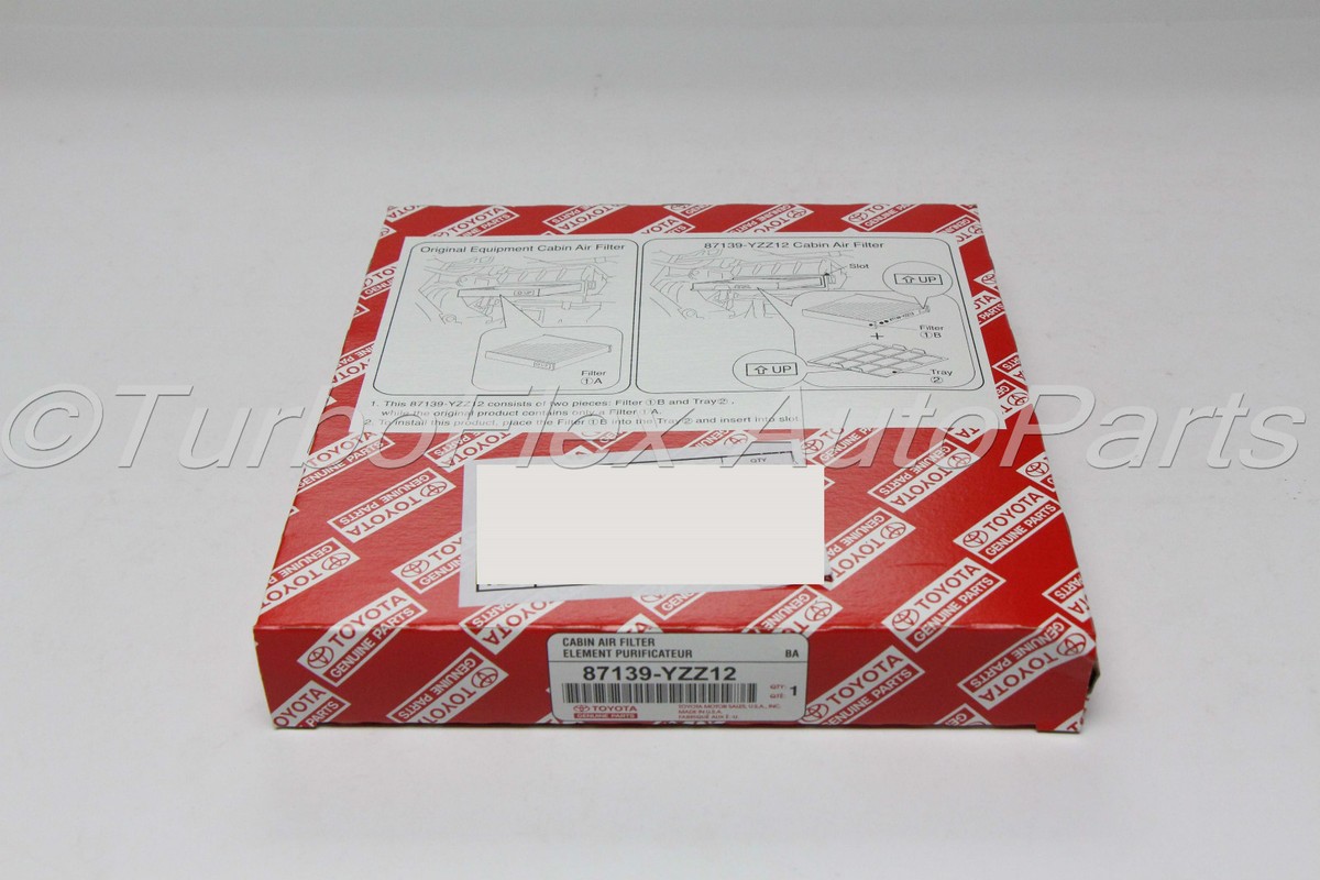 Toyota Corolla Matrix 2003-2008 Charcoal Cabin Filter Genuine OEM