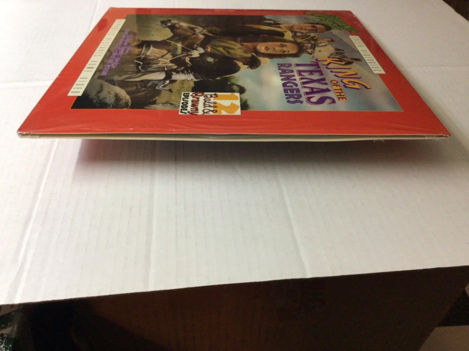 KING OF THE TEXAS RANGERS - Sammy Baugh - LASERDISC* - NRMT - w/ factory shrink - Image 3 of 4