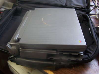 ジャンク品 ノートパソコン Apple Macintosh PowerBook 145B アップル マッキントッシュ パワーブック 札幌 西野 Apple macintosh PowerBook 145B with bag - Estate Sale SOLD AS IS