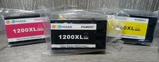 GPC Image ink cartridges 1200XL yellow, black, magenta for Canon Maxify Sealed