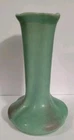 Vintage 1930's McCoy Glo Art Bud Vase, 754, Turquoise And Pink Beautiful!