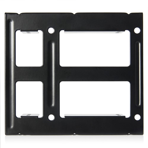Poppstar Marco de montaje para SSD HDD Disco duro 2,5" a 3,5" incl. material de montaje - Imagen 2 de 4