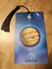 JUPITER"Roman God" Bookmark Astrology Oracle Card Art Gift Purified&Charged