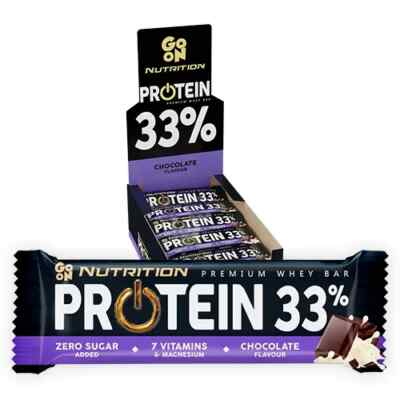 25 x Sante GO ON Protein 33% CHOCOLATE - Bar 25 x 50g / 1.76oz
