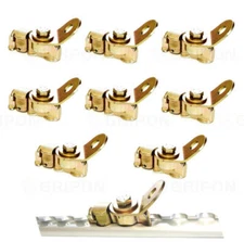 GRIPON (Pack of 8) Aluminum L-Track Threaded Fitting - Bolton Own Attachment