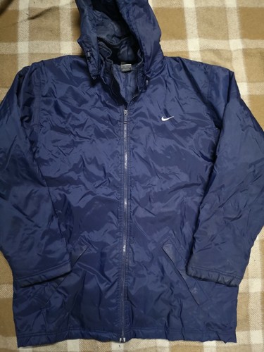 Vintage nike jacket men's large navy 