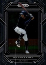2023 Panini Prizm Roderick Arias #137 New York Yankees