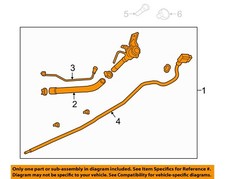 GM OEM 19-21 Sierra 1500 Fuel System Fuel System Components-Filler Pipe 84626777