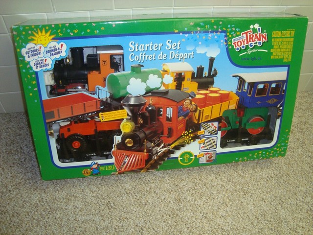 lgb toy train starter set