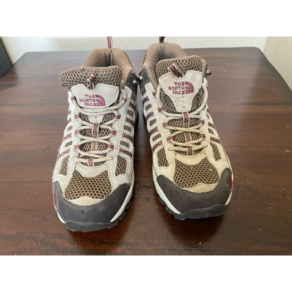 The North Face Mujer Ultra 111 Zapatos de Senderismo Marrón 12-111 Trail Cuero Malla 9 M Foto 4 de 4