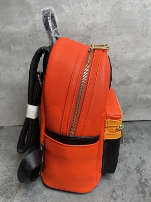Loungefly Pixar The Incredibles!  Black Mini Backpack with Orange Accent 79212.jpg main image 4