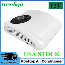 12V Heat&Cool Air Conditioner RV Rooftop Electric Parking AC Unit for Caravan