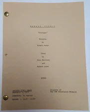 HAWAII FIVE-O / Robert Janes 1978 TV Script, Paul Williams "Stringer"