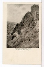 BLACK CRAGS & Railroad Tunnel, Ute Pass, Clorado Midland Ry 1901 - 1907 Postcard