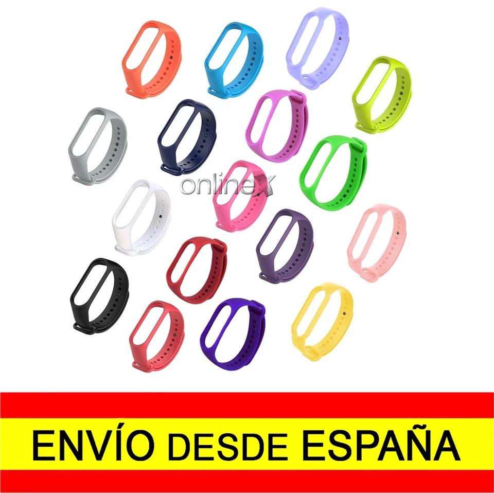 Correa Reemplazo para XIAOMI SMART BAND 5 - 6 - 7 - AMAZFIT BAND 5 Pulsera