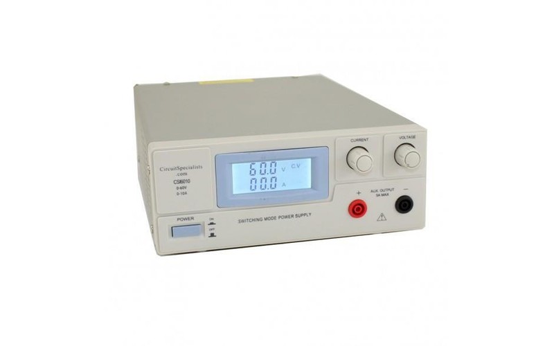 CSI 6010SW Switching Bench Power Supply - 0-60V 0-10A