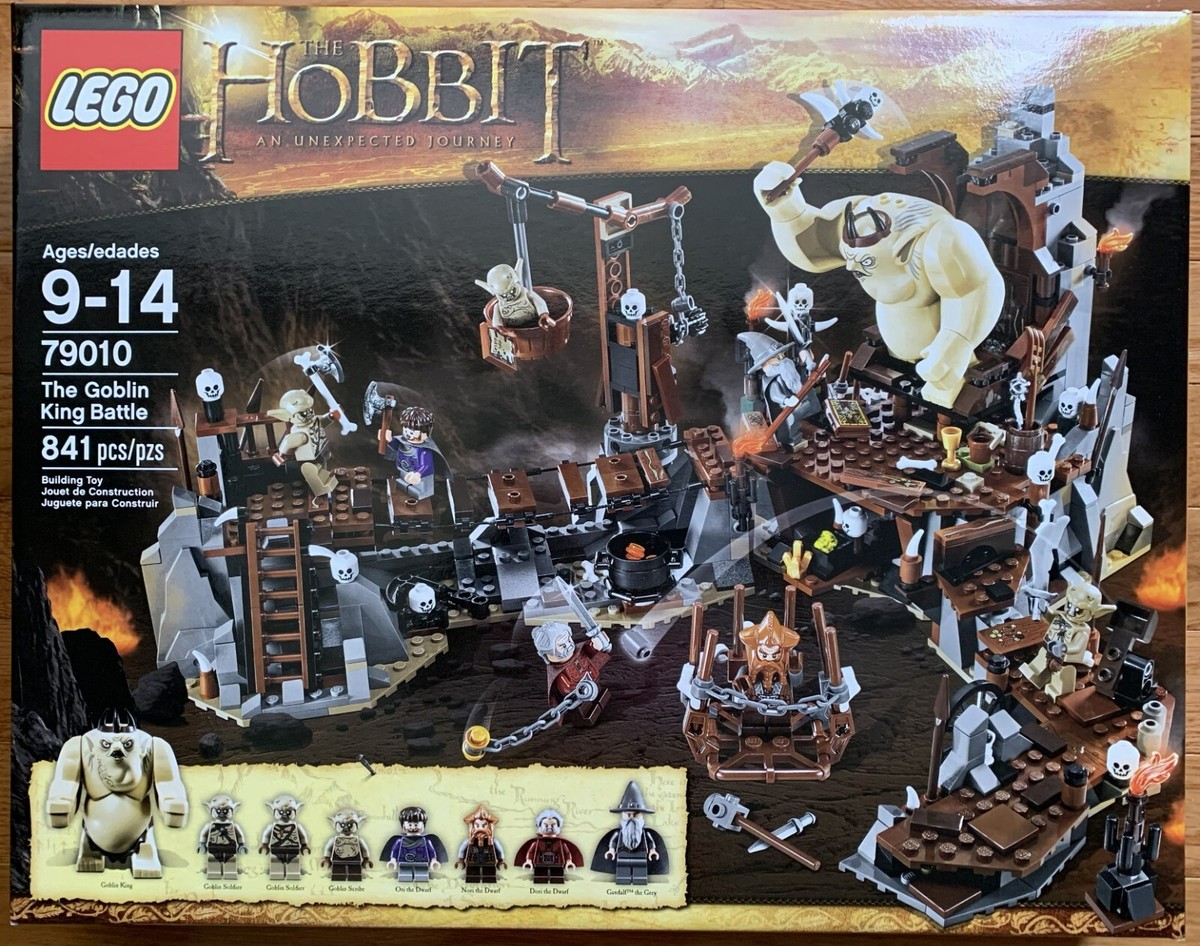LEGO 79010 The Hobbit: The Goblin King Battle Retired Hard to Find