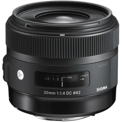SIGMA 30mm F1.4 DC ART HSM PRIME LENS for CANON EOS CAMERA NEW in BOX & HOOD