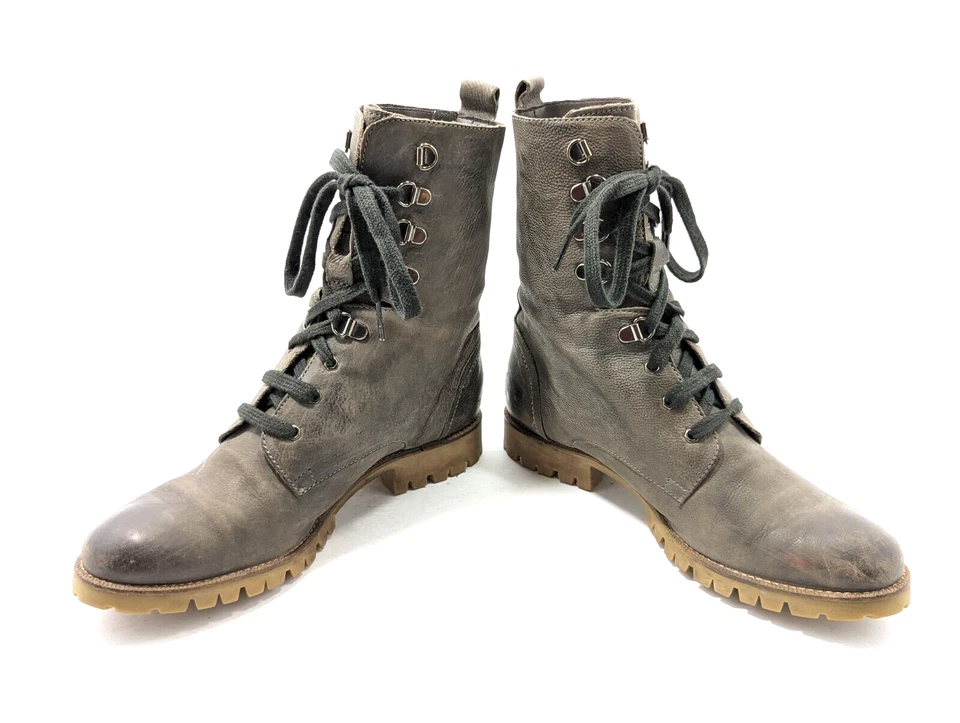 Boutique 9 女式西方设计师系带靴 7 M 码中号 — 第 3/4 张图片