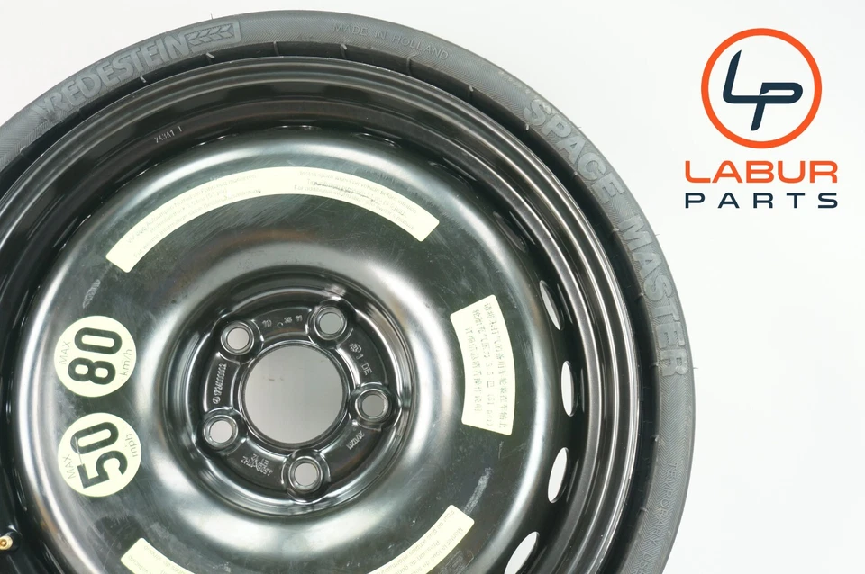 R172 12-20 Mercedes SLC SLK класс 17 дюймов пончик аварийная запасная шина колесо Z6094 - Изображение 4 из 4