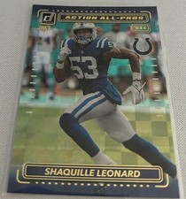 2022 Donruss Football Shaquille Leonard Indianapolis Colt Action All-Pros #AP-18