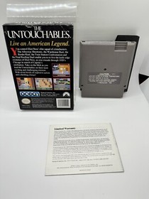 The Untouchables - Nintendo NES - Complete CIB - Great Shape!