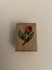 Inkadinkado Flower Wood Mounted Rubber Stamp RS30