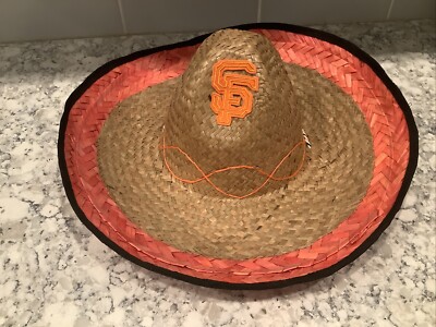San Francisco SF Giants SGA Statefarm Sombrero Cap Hat New