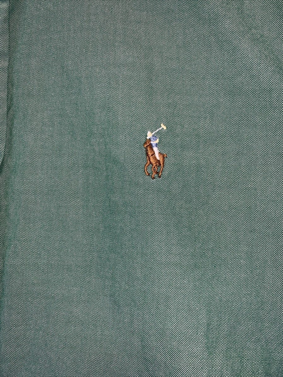 Vintage Polo Ralph Lauren Classic Fit Metallic Green Mens Vintage Polo Ralph Lauren Classic Fit Metallic Green Mens