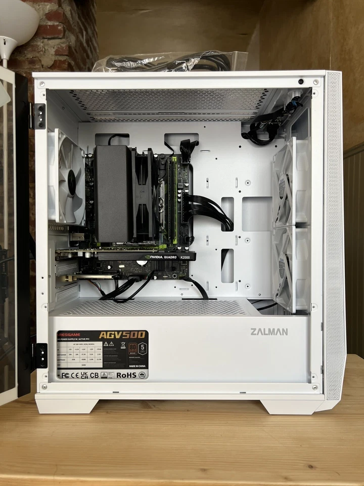 12-Cores/24-Threads CPU,32GB RAM, 1.2TB, M.2nvme, NVIDIA Quadro, Win-11 Pro,WiFi - Image 2 of 4