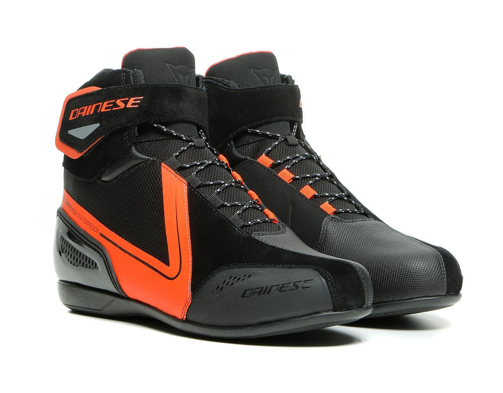 Dainese Energyca D-WP Red Motorcycle Shoes 41 Waterproof UK