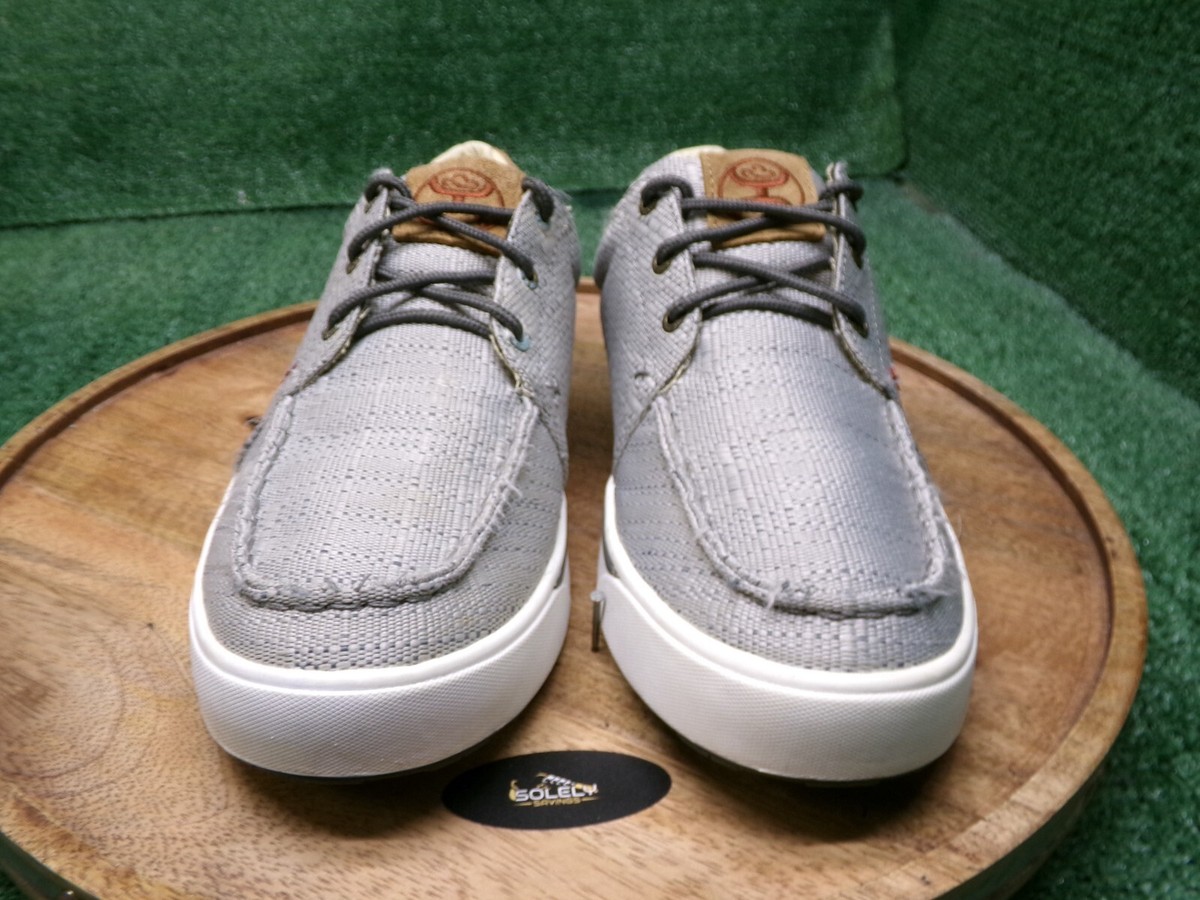 Twisted X Hooey Men Loper Shoes Grey Brown Size 10.5 Casual Work Western MHYC018 Twisted X Hooey Men Loper Shoes Grey Brown Size 10.5 Casual  main image 2
