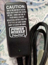 Power Wheels Fisher Price Original 12V Battery Charger Cord 00801-1480 Genuine