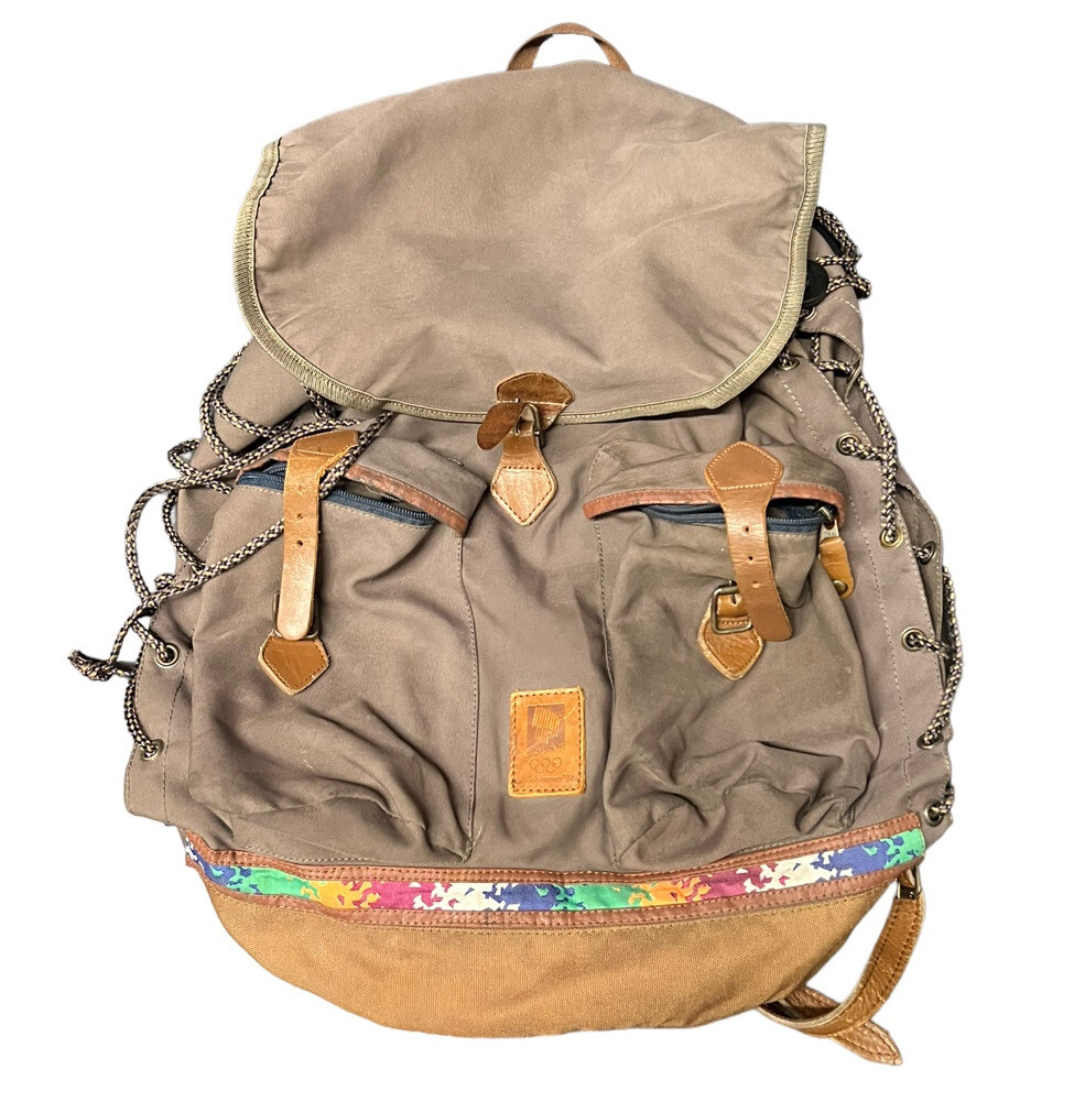 RARE Vintage 90s 1994 Lillehammer Winter Olympics Backpack RARE Vintage 90s 1994 Lillehammer Winter Olympics Backpack