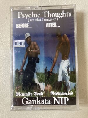 Ganksta NIP Psychic Thoughts Cassette (Rap a Lot Records, 1993)