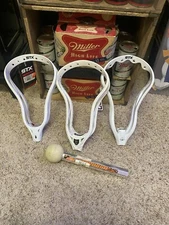 Lacrosse Head Lot Of 3 Stx N Brine Plus Pocket Pounder 3 With Tags All New