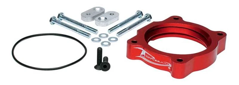 Airaid PowerAid Throttle Body Spacer for 03–09 Chevy Trailblazer/Envoy/Ascender Foto 2 de 4