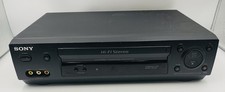 SONY VCR VHS PLAYER SLV-N500 HI FI STEREO VIDEO CASSETTE RECORDER TESTED