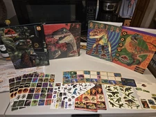 Jurassic Park Binder Sticker And Folder Bundle Lost World 1997 1994