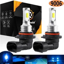 RIDROID 9006 HB4 LED Headlight Bulb Kit 120W 8000K High/Low Beam ICE Blue 8000lm