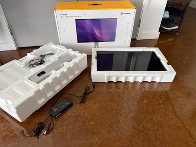 ALOGIC Clarity 27  4K UHD Monitor USB-C 90W PD Adjustable Stand - Free Shipping
