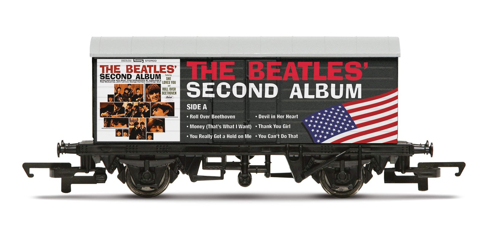 Hornby R60301 OO Gauge The Beatles 2nd Album 'With The Beatles' US/UK Wagon