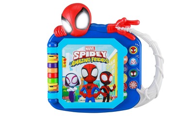 eKids Spidey and His Amazing Friends Book, Toddler Toys with Built-in Prescho...