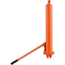 Hydraulic Long Ram Jack, 8 Ton Engine Hoist Cylinder with Double Piston Pump And
