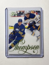 2025-26 UD Flair TAGE THOMPSON Forecheck Green Foil Image B Variant /349 #9