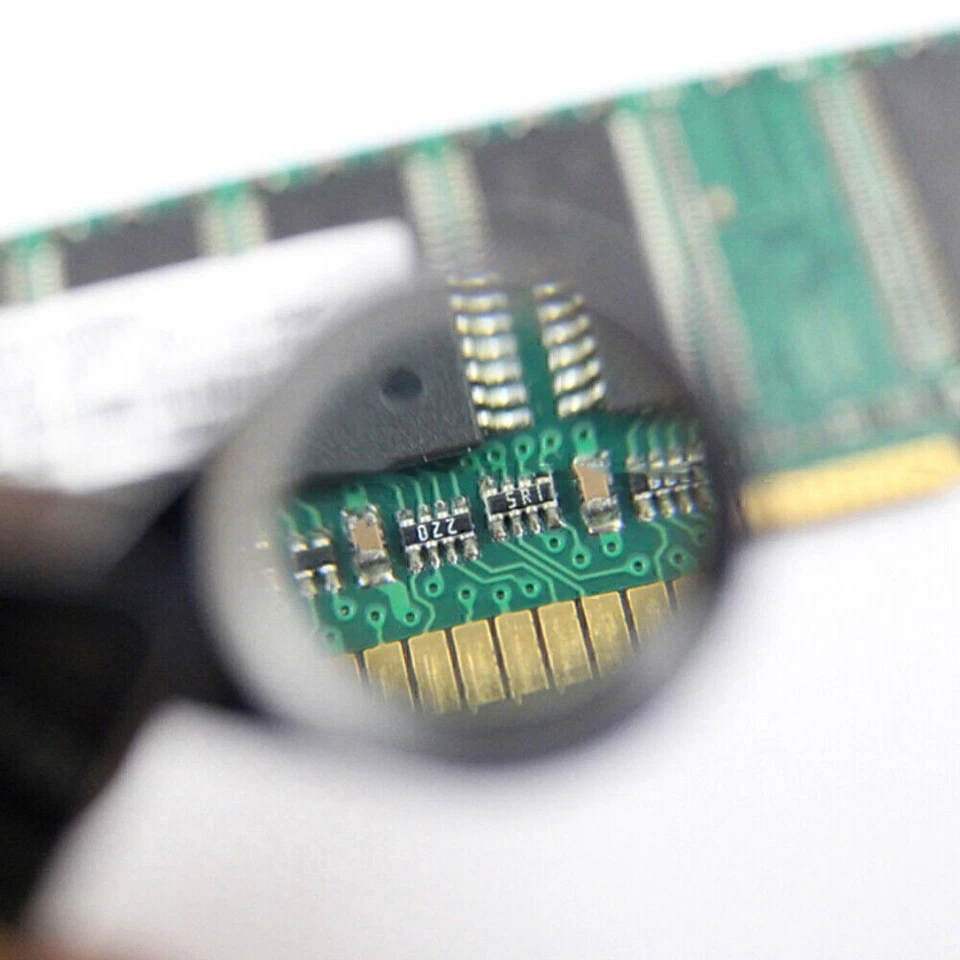 Einschlaglupe Lupe 10/20/30x Klapplupe Taschenlupe Juwelierlupe Metall Grip 21M% - Bild 4 von 4