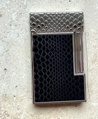 *SALE* S. T. DUPONT L2 Feuerzeug, CNY Snake Skin,  Ref. C16079